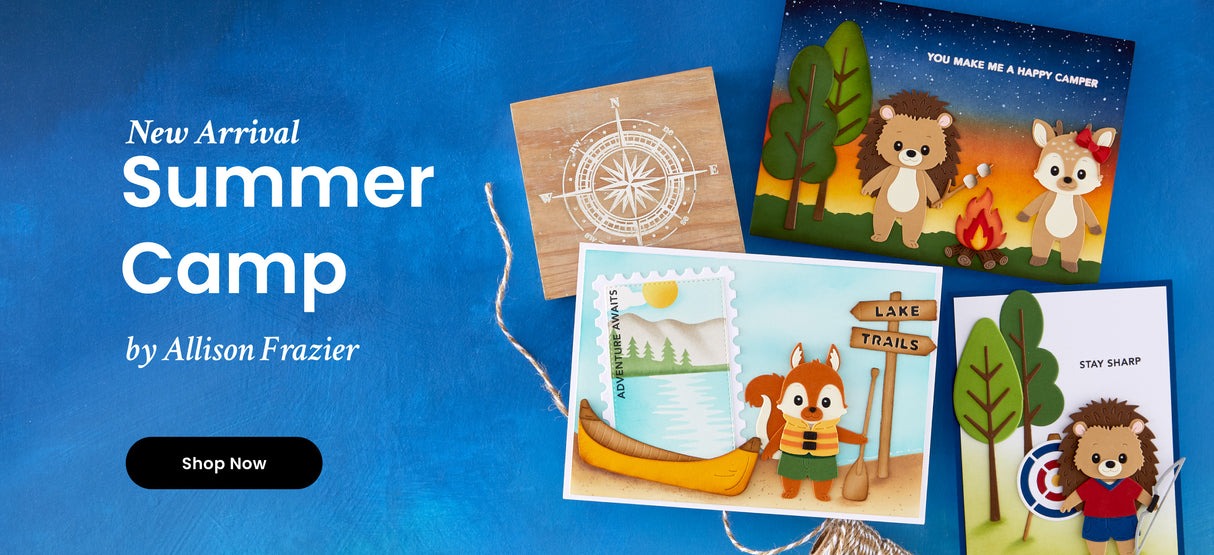 Spellbinders Summer Camp I Want It All Bundle