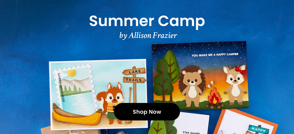 Spellbinders Summer Camp I Want It All Bundle