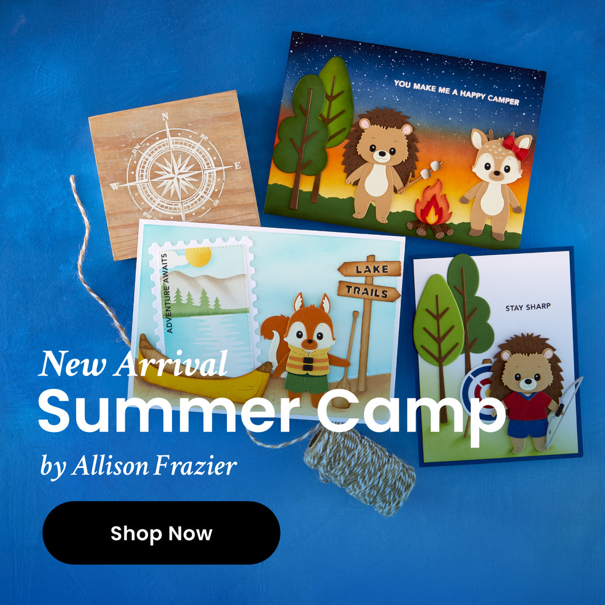 Spellbinders Summer Camp I Want It All Bundle