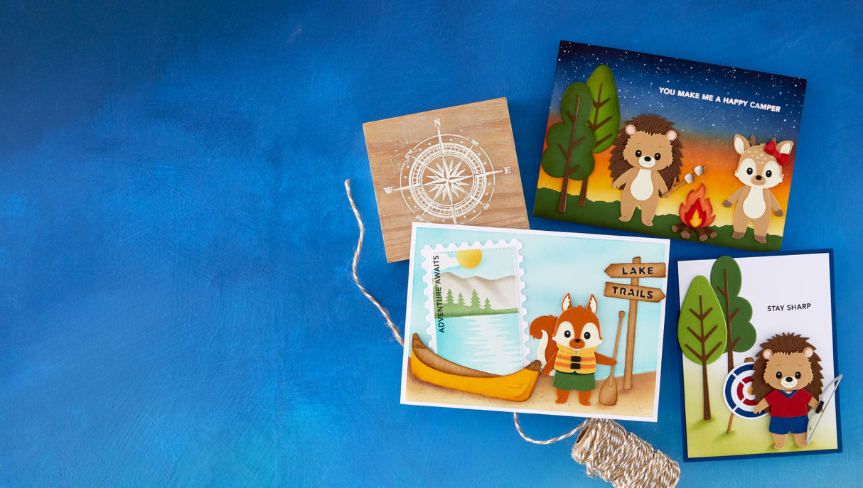 Spellbinders Summer Camp I Want It All Bundle