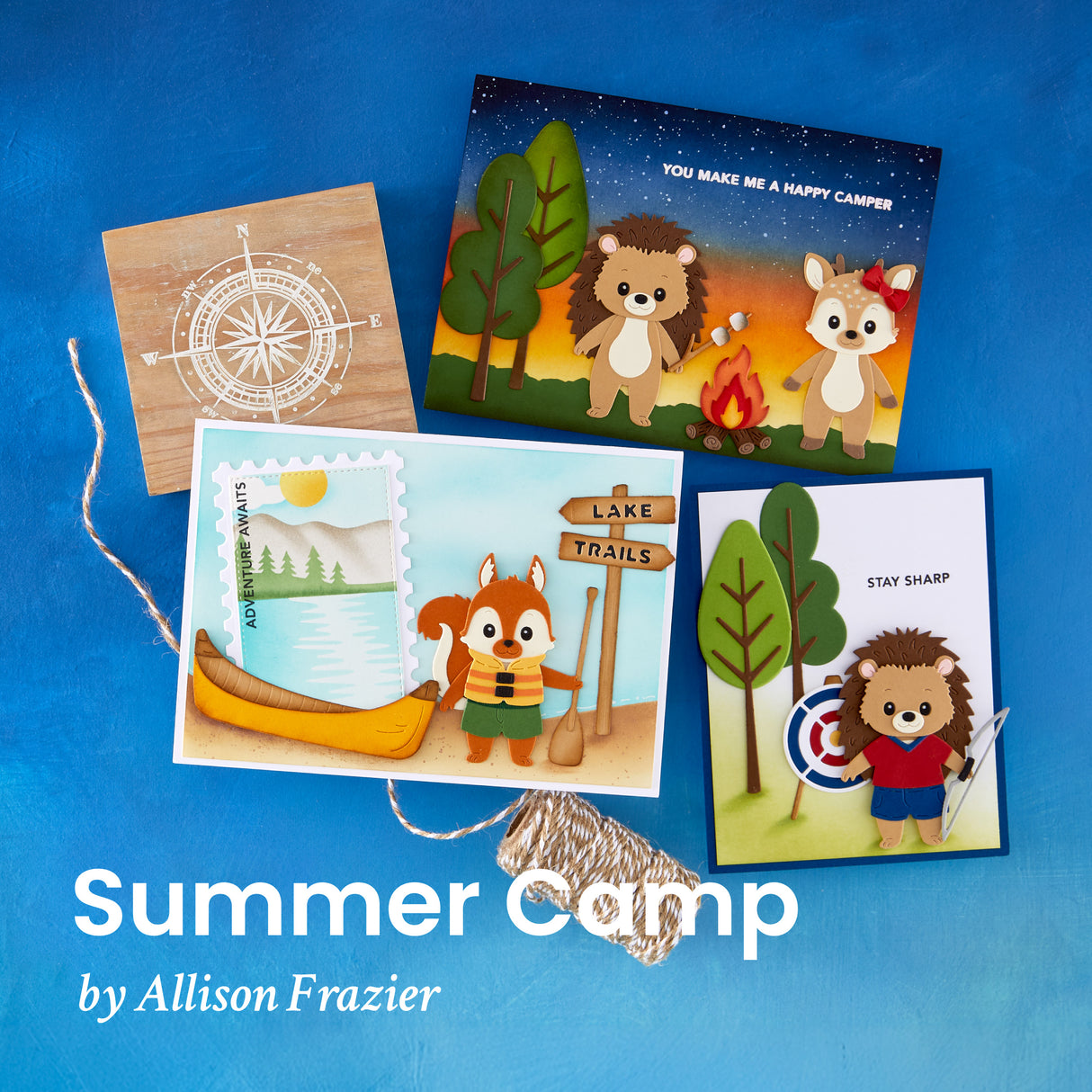 Spellbinders Summer Camp I Want It All Bundle