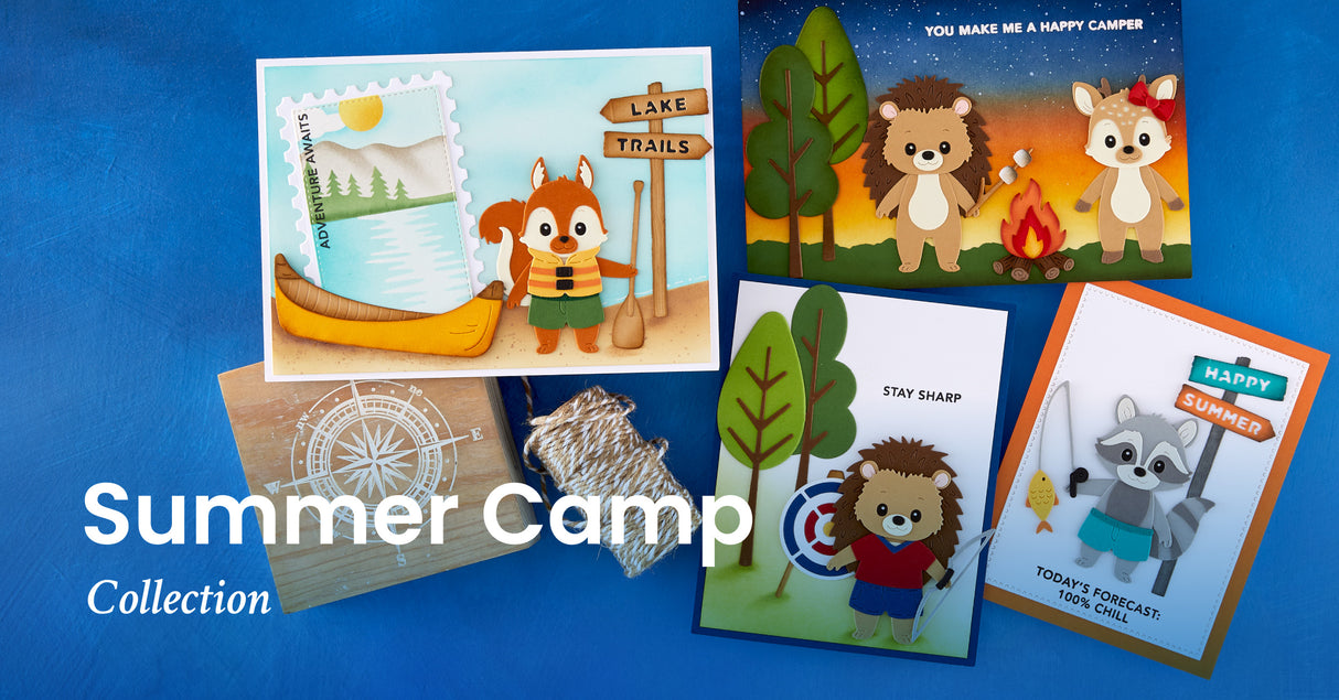 Spellbinders Summer Camp I Want It All Bundle