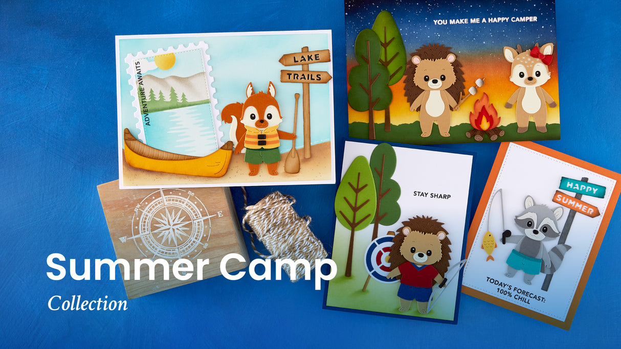 Spellbinders Summer Camp I Want It All Bundle