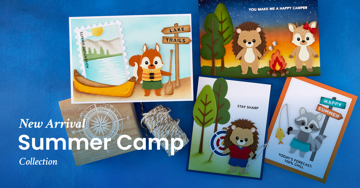 Spellbinders Summer Camp I Want It All Bundle