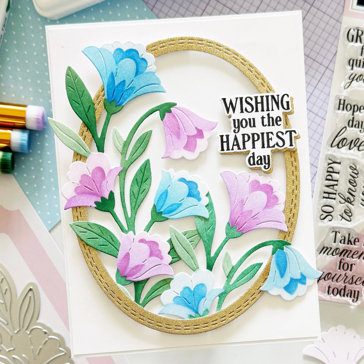 Pinkfresh Studio Sweet Bloom Die Stencil Bundle