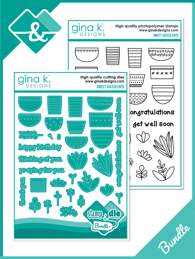 Gina K Designs BUNDLE- Sweet Succulents