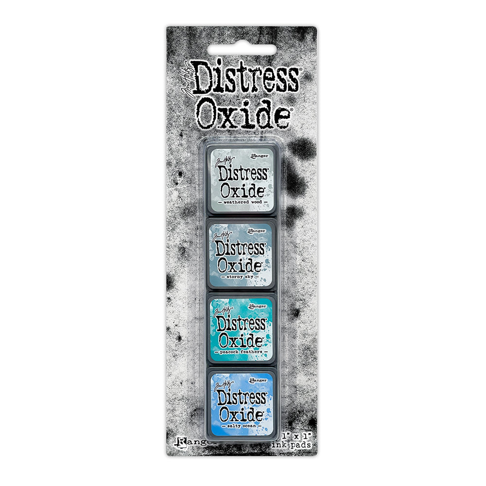 Tim Holtz Distress Mini Oxide Ink Pads 4/Pkg Kit 4