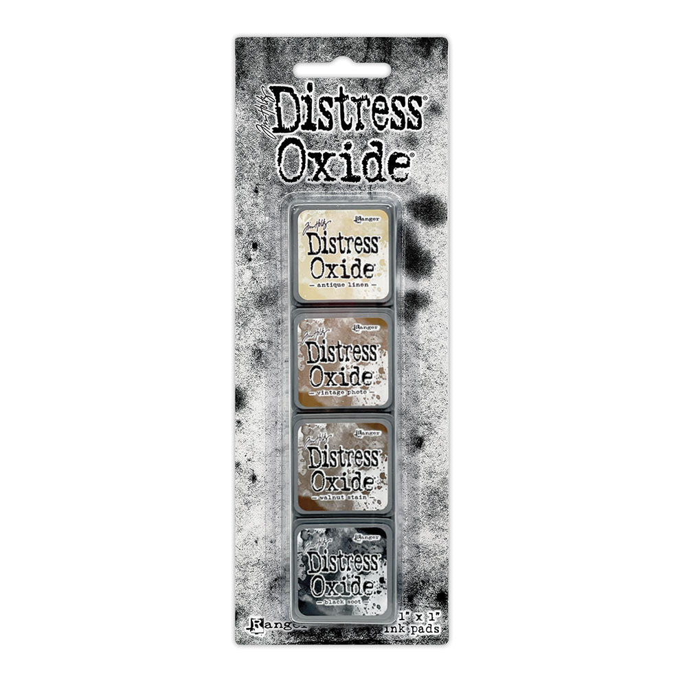 Tim Holtz Distress Mini Oxide Ink Pads 4/Pkg Kit 6