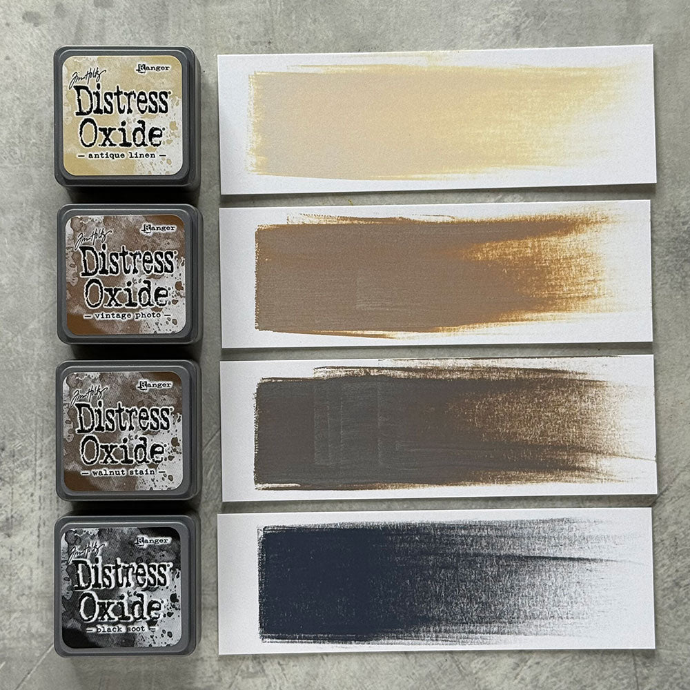 Tim Holtz Distress Mini Oxide Ink Pads Kit 1,2,3,4,5,6 Bundle 4/pkg postage as per actual