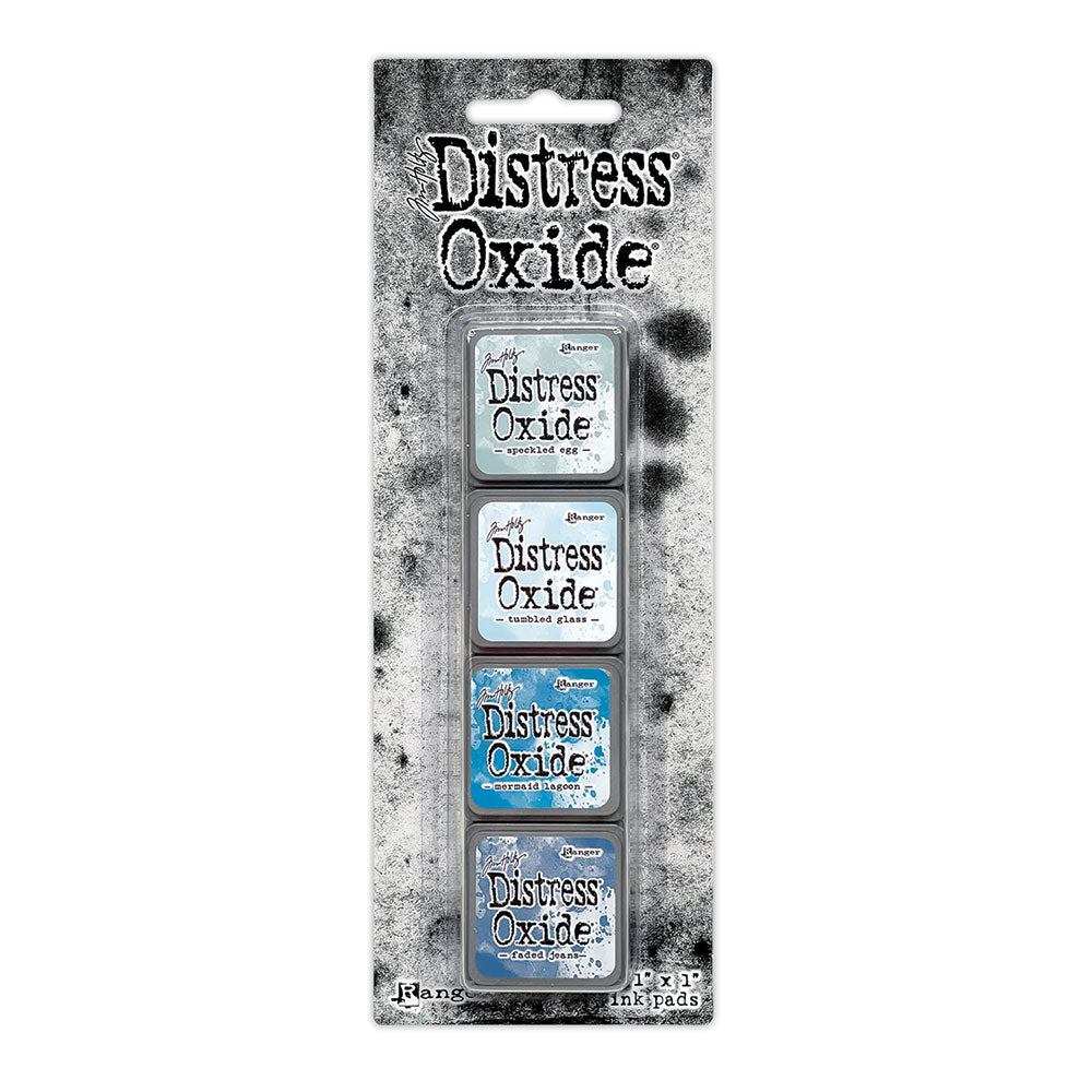 Tim Holtz Distress Mini Oxide Ink Pads 4/Pkg KIT 10