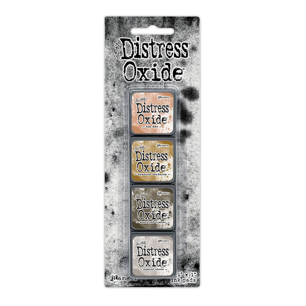 Tim Holtz Distress Mini Oxide Ink Pads 4/Pkg KIT 18