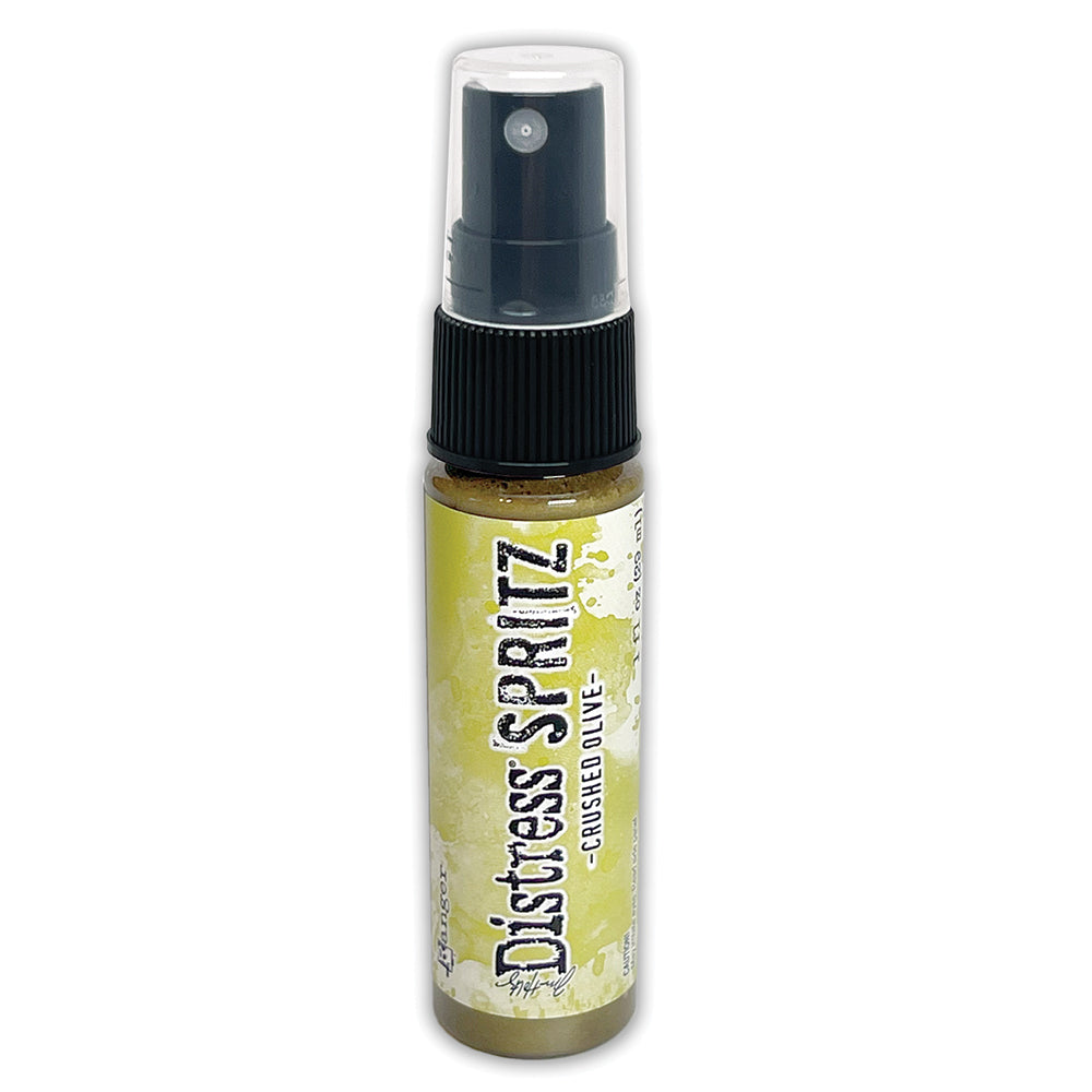 Tim Holtz Distress Ink Spritz Crushed Olive