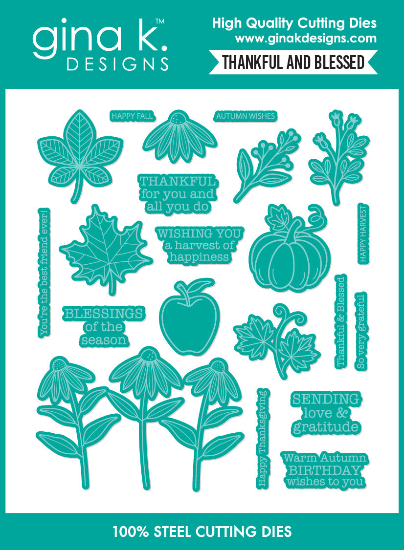 Gina K Designs Bundle - Thankful and Blessed