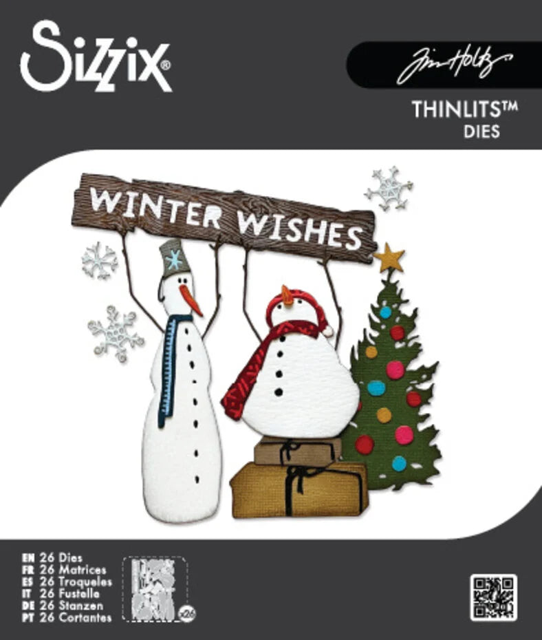 Sizzix Thinlits Die Twig & Stump (26pcs) by Tim Holtz - 666072
