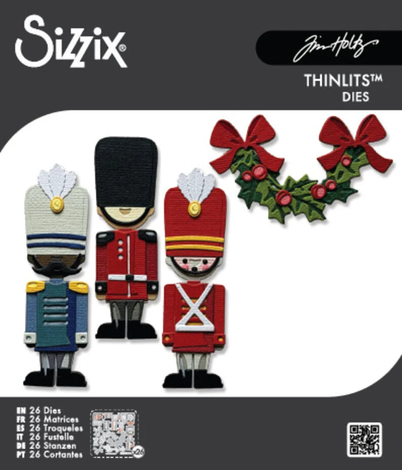 Sizzix Thinlits Die Yuletide Harvey (26pcs) by Tim Holtz - 667255