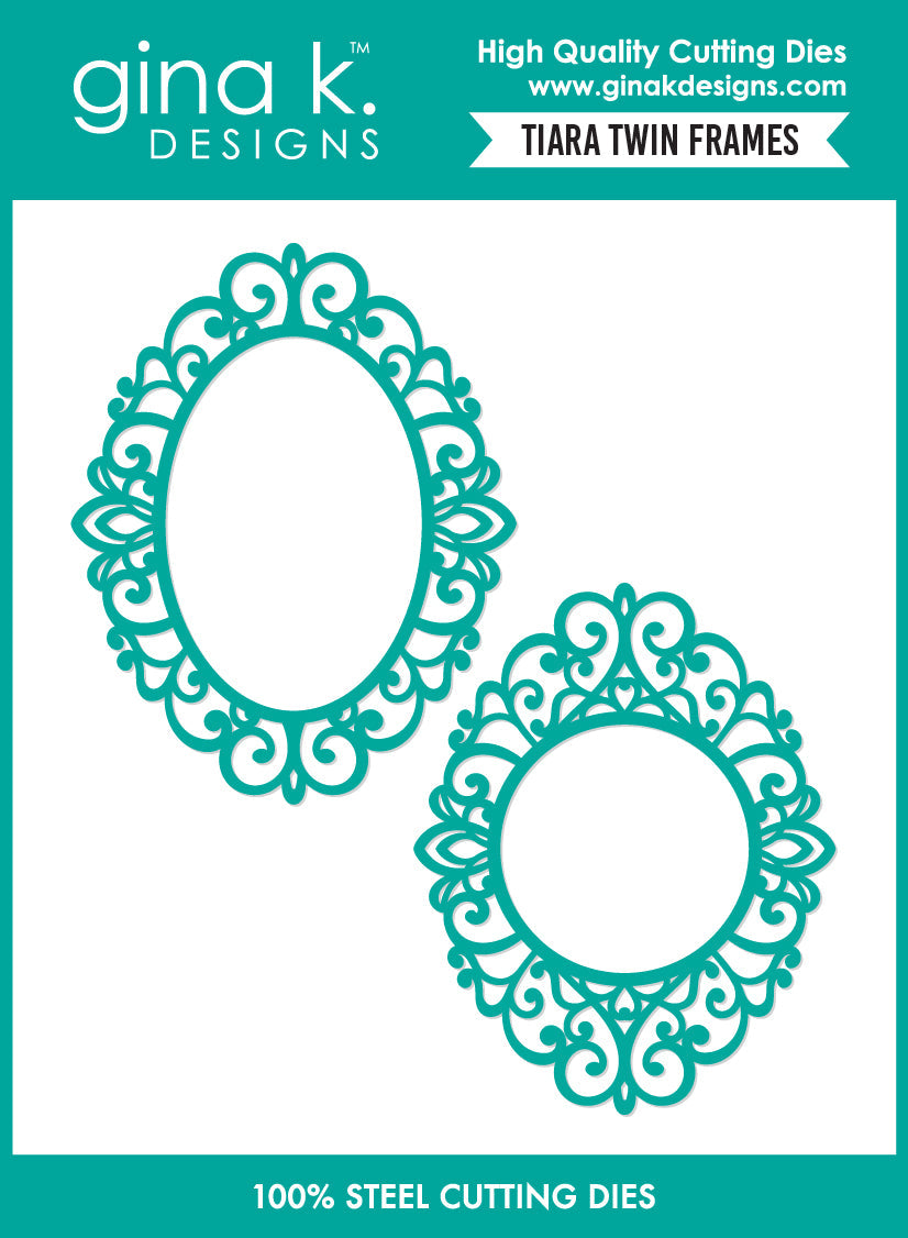 Gina K Designs DIE – Tiara Twin Frames