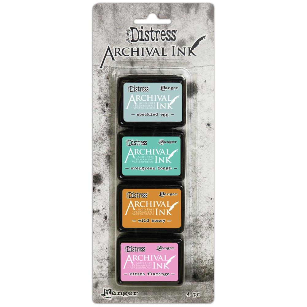 Tim Holtz Distress Archival Mini Ink Kit 4