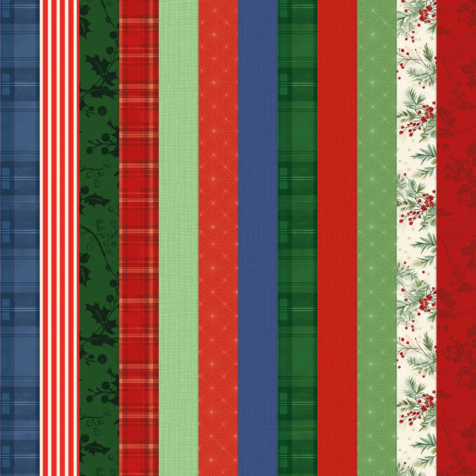 Katy Sue Designs Timeless Christmas Printed Cardstock, 24 Sheets