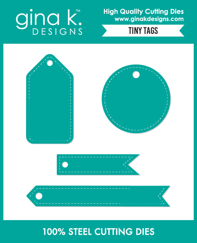Gina K Designs DIE – Tiny Tag