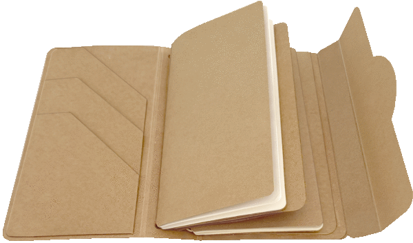 Graphic 45 Travel Album with Inserts – Waterfall Folder & Journaling Notebooks — Kraft