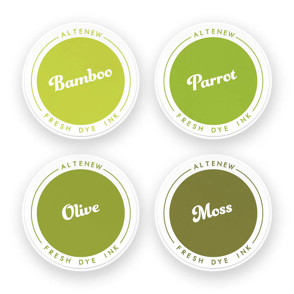 Altenew Tropical Forest Fresh Dye Ink ( Round)