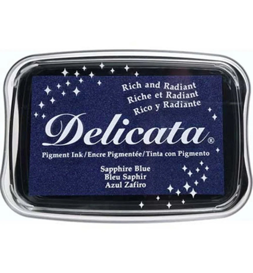 Tsukineko Delicata Large Inkpads Sapphire Blue (DE-000-318)