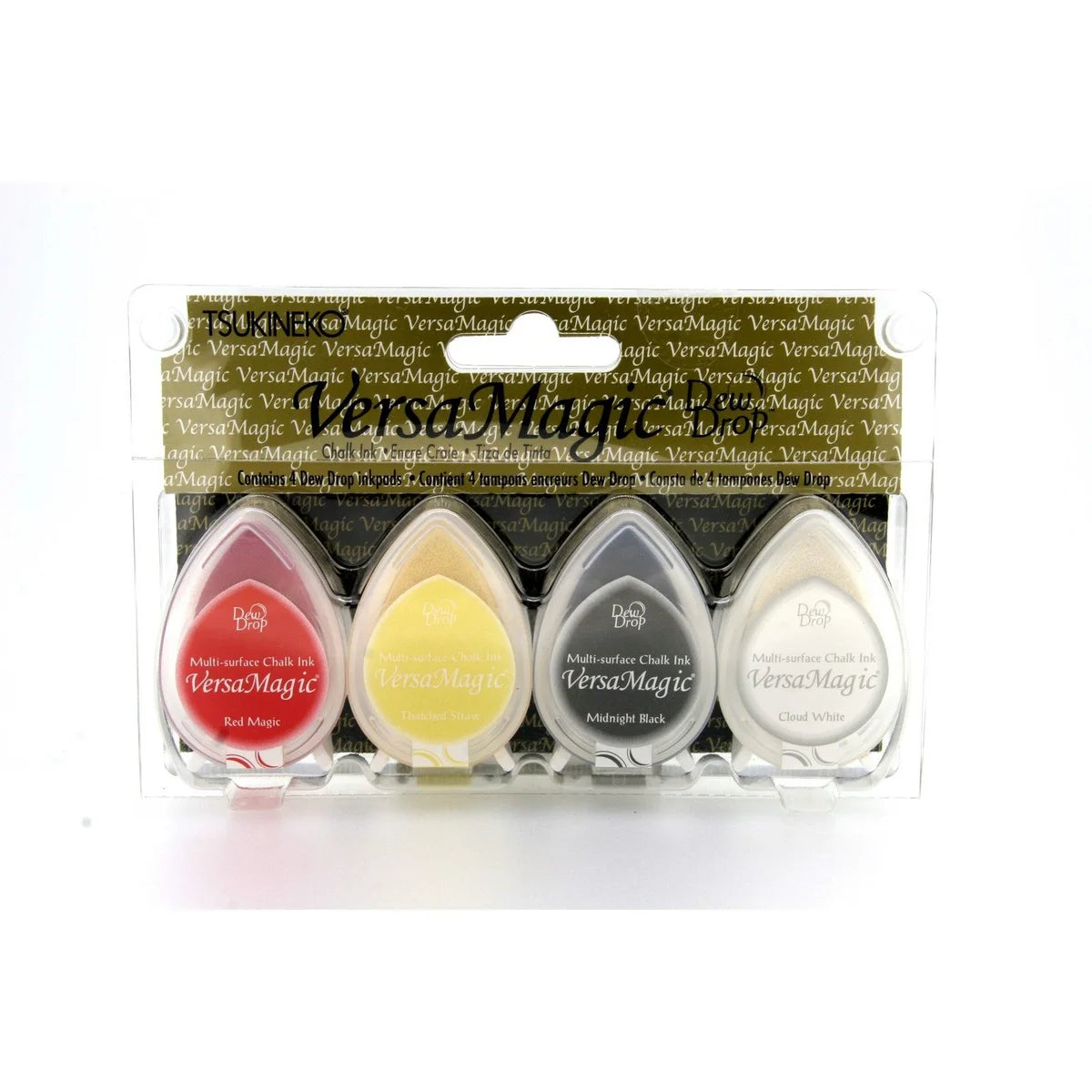 Tsukineko VersaMagic Dew Drop Ink Pad Clowning Around 4pcs