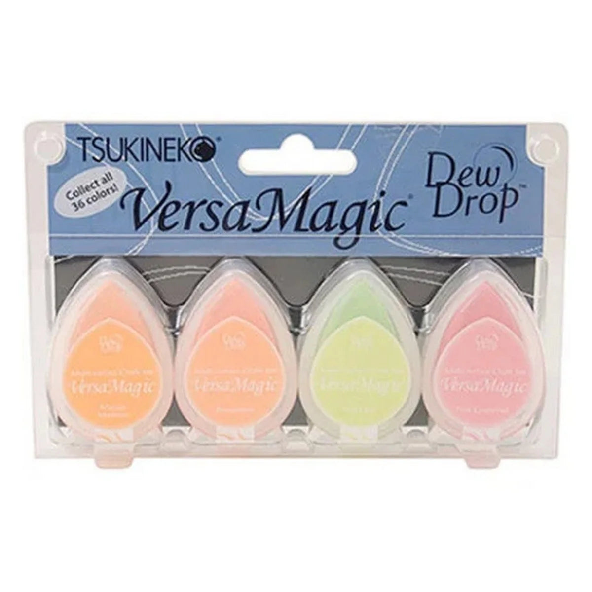 Tsukineko VersaMagic Dew Drop Ink Pad Fruit Cocktail 4pcs