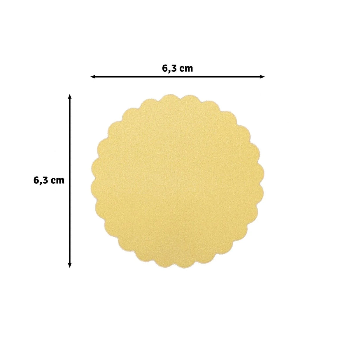 Vaessen Creative • Craft Punch Scalloped Circle Small Circle Jumbo+ 21434-004