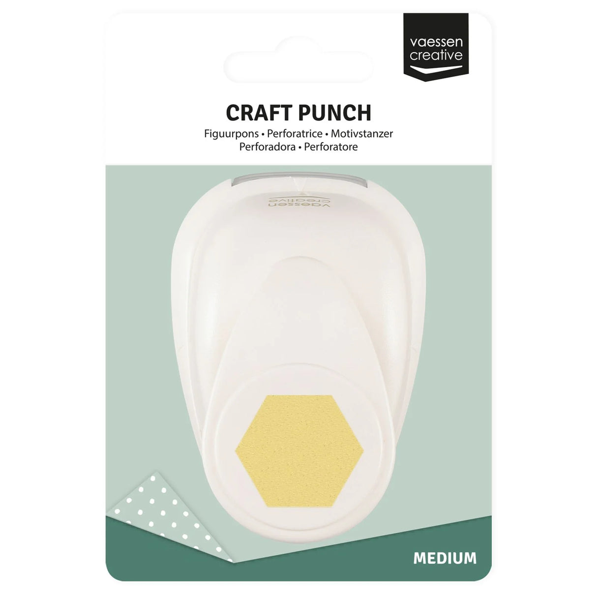 Vaessen Creative Craft Punch Hexagon Medium (21435-053)
