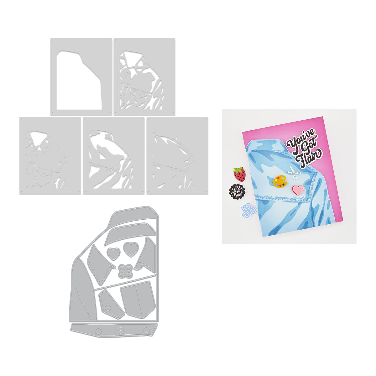 Hero Arts Hero Arts Jean Jacket Bundle