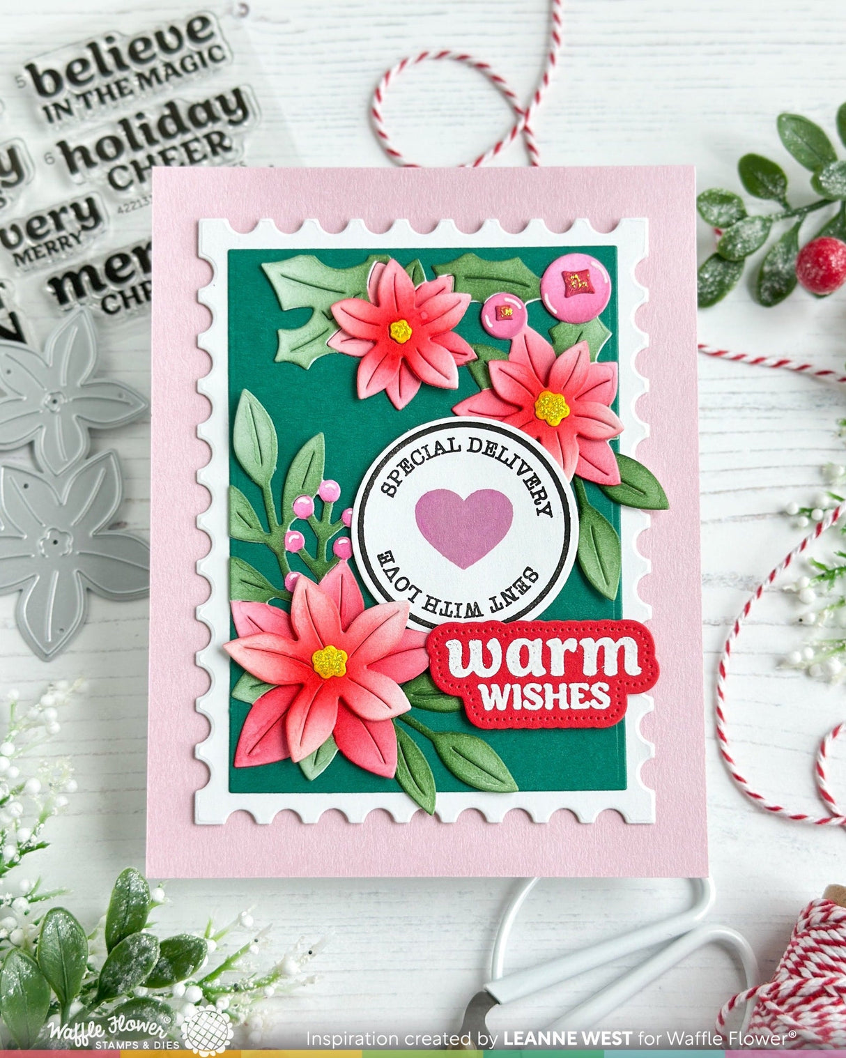 Waffle Flower Crafts Warm Wishes Combo