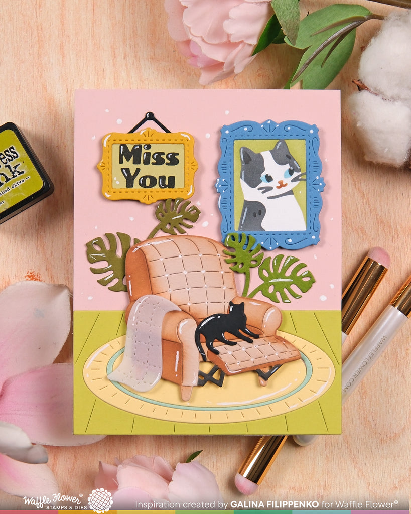 Waffle Flower Craft Cozy Spot Add-Ons Die