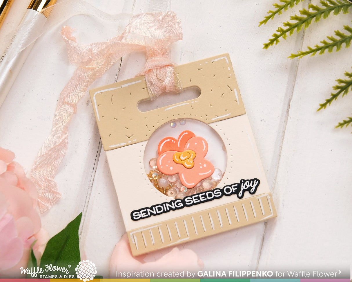 Waffle Flower Craft Happy Herbs Die