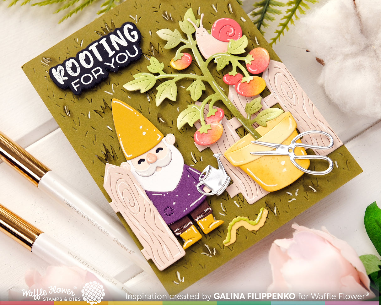 Waffle Flower Craft Pots and Plants Die