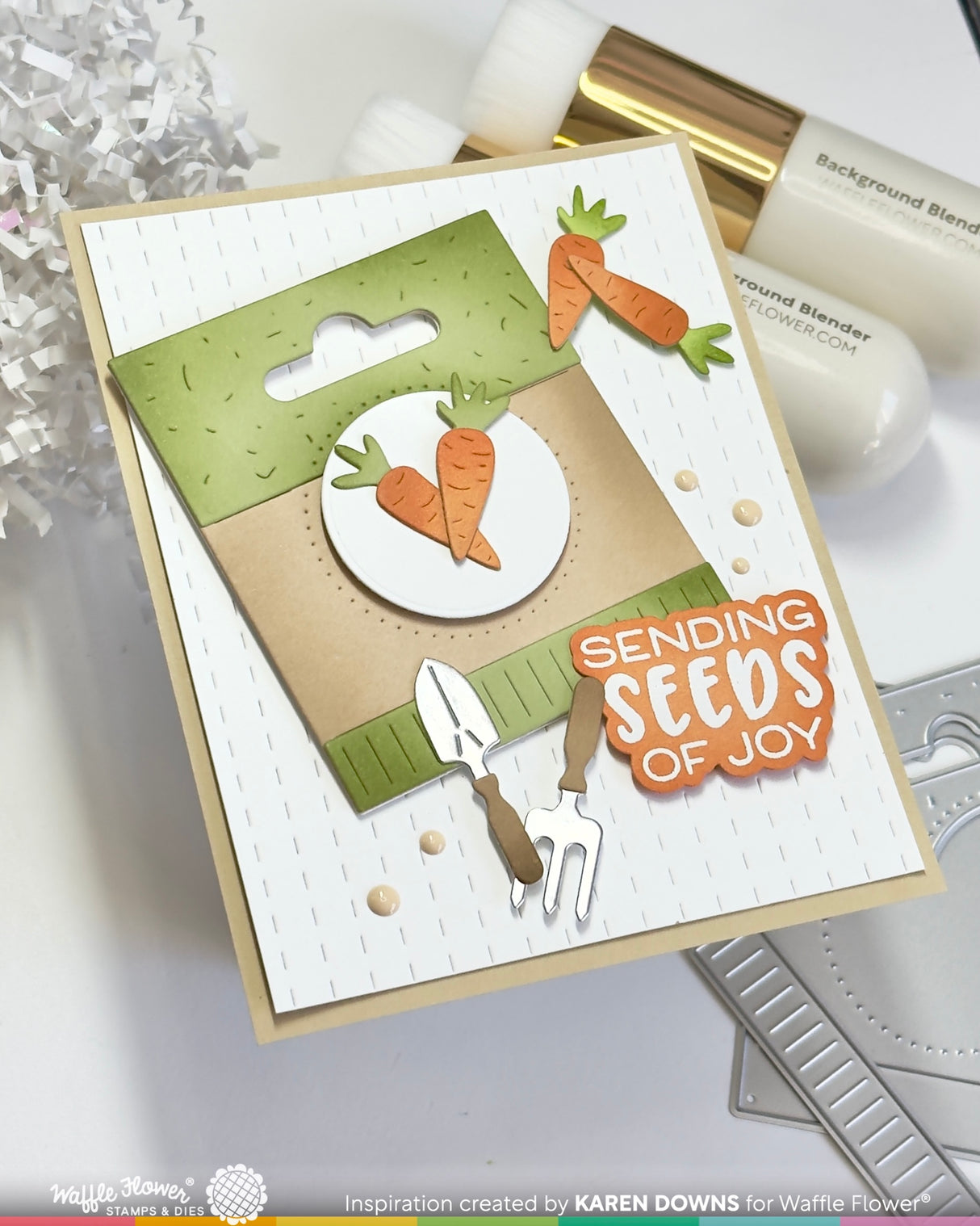 Waffle Flower Craft Seed Packet Die
