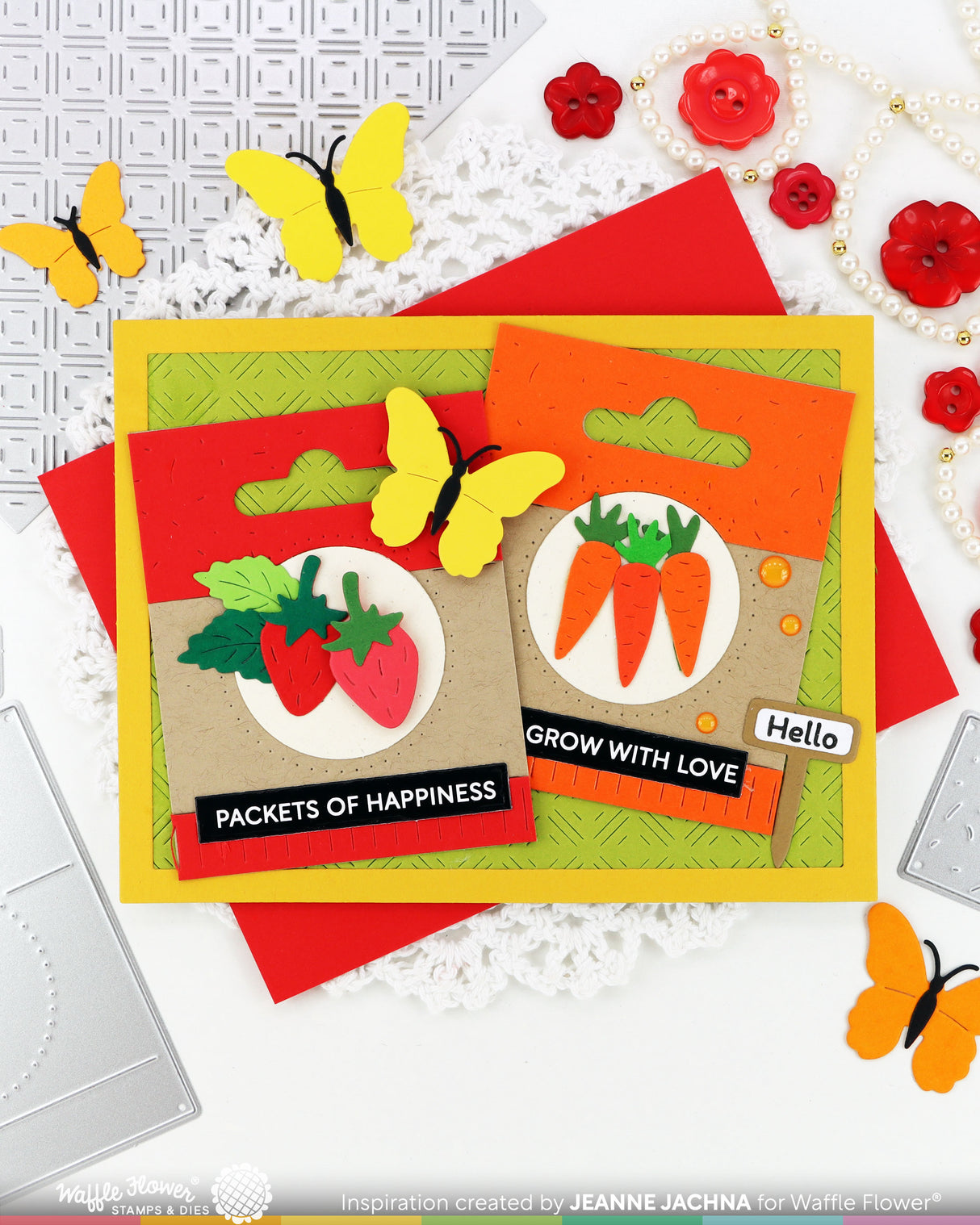 Waffle Flower Craft Seed Packet Die