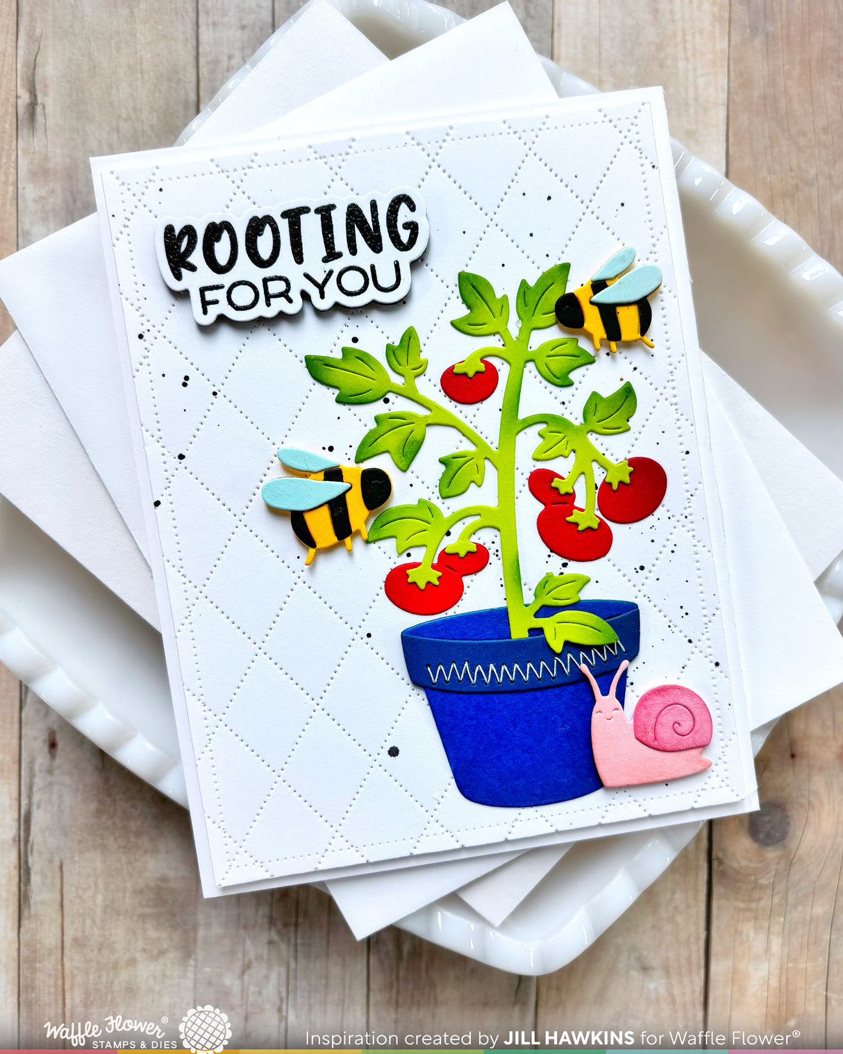 Waffle Flower Craft Pots and Plants Die