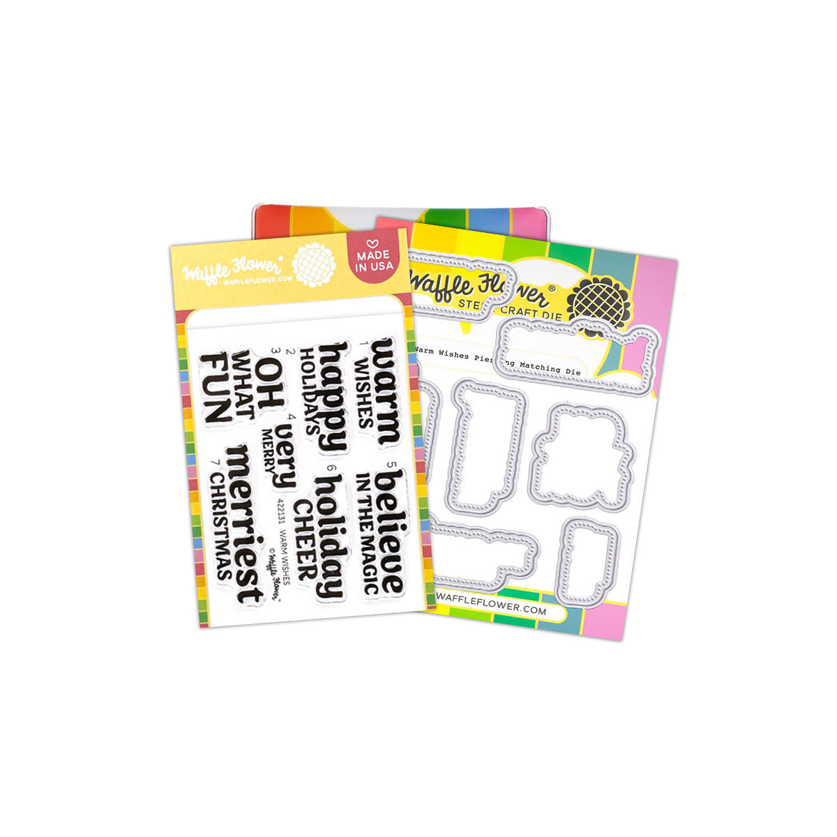 Waffle Flower Crafts Warm Wishes Combo