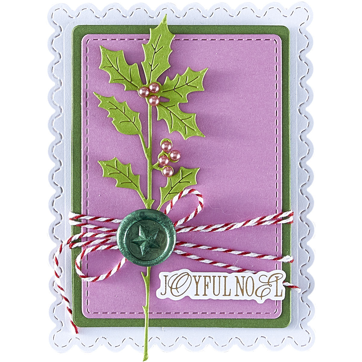Spellbinders Super Star Mini 3D Wax Seal from the Holiday Magic Collection