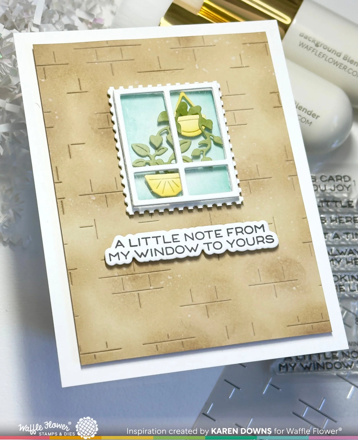 Waffle Flower Window Sentiments Combo - WFC2501