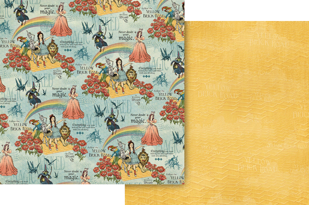 Graphic 45 Wonder of Oz 12×12 Collection Pack