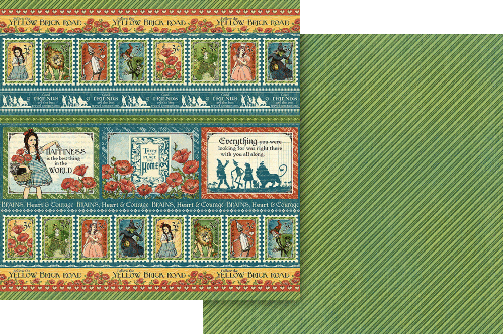 Graphic 45 Wonder of Oz 12×12 Collection Pack