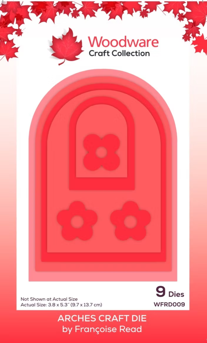 Woodware Arches Craft Die by Françoise Read