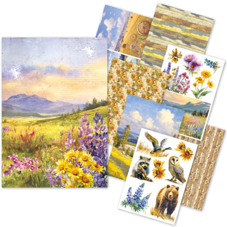 Ciao Bella Yellowstone A5 Rice Paper Mixed (8pcs) (CBRS033)