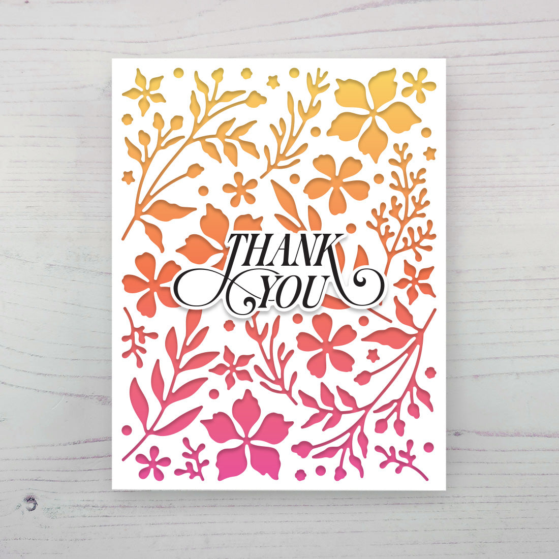 Altenew Zero-Waste: Wildflower Meadow Die