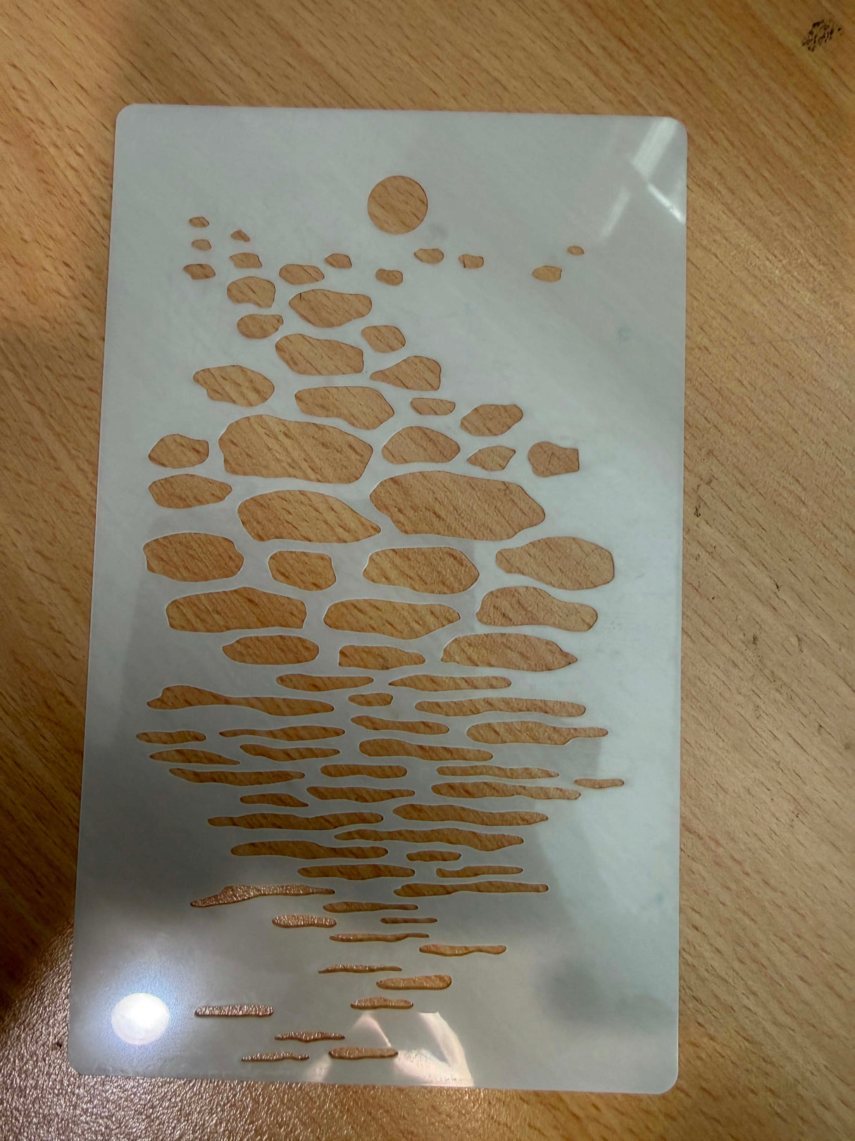 Maremi's Tag Stencil 'WATER'
