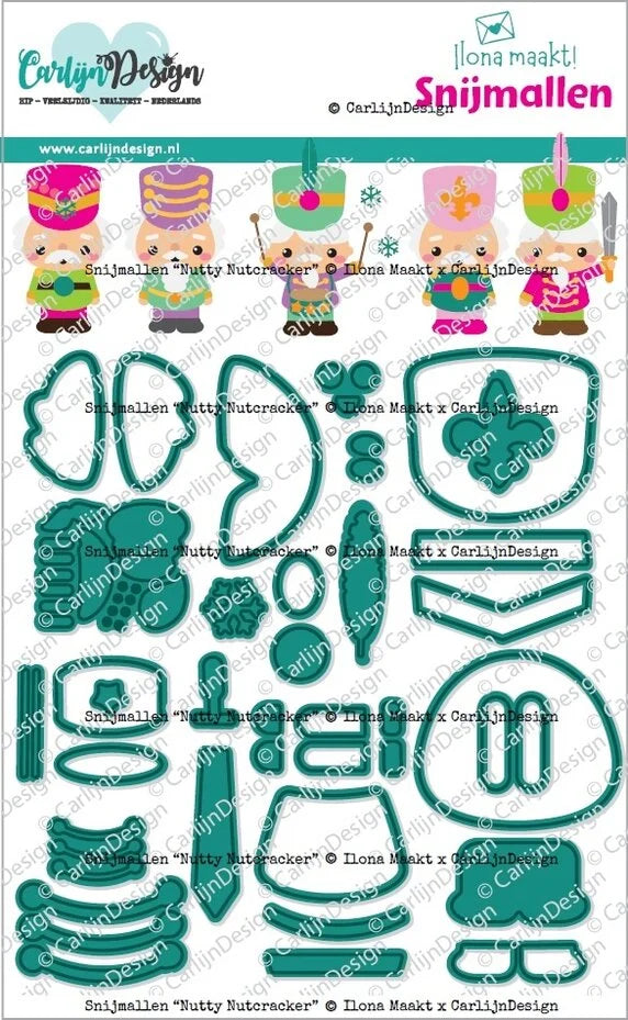 CarlijnDesign Dies Nutty Nutcracker (CDSN-0317)