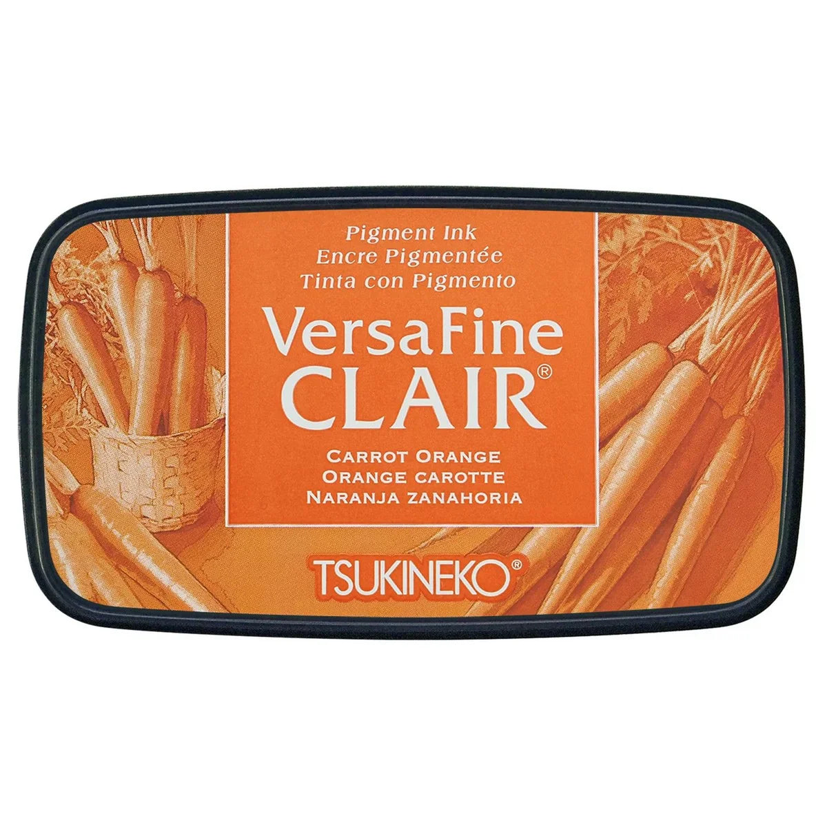 Tsukineko VersaFine Clair Ink Pad Carrot Orange (VF-CLA-703)