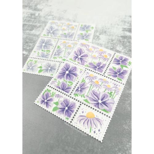 The Ton Stamps Postage: Cosmos Layering Stencils